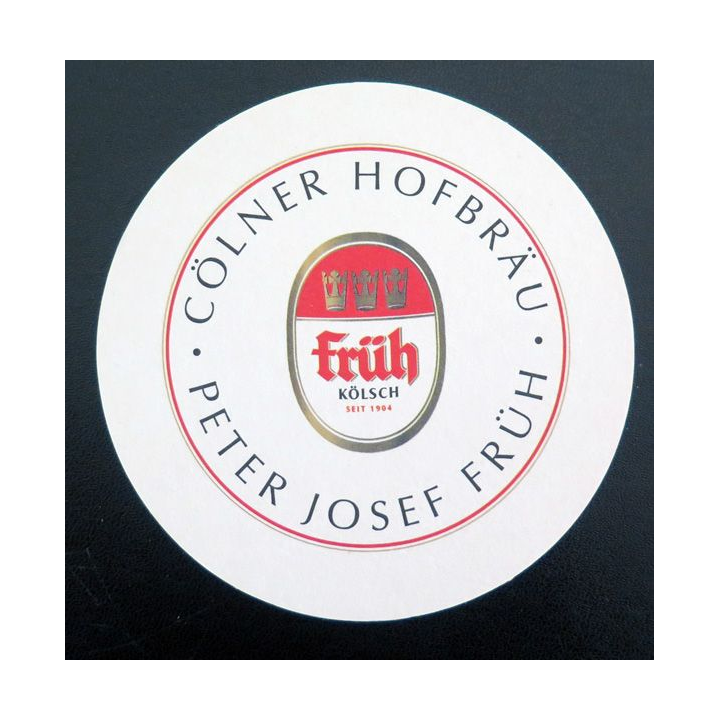 DESSOUS DE VERRE A BIÈRE Früh Kölsch