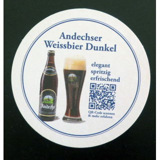 DESSOUS DE VERRE A BIÈRE Andeschs