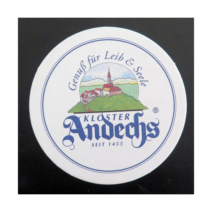 DESSOUS DE VERRE A BIÈRE Andeschs