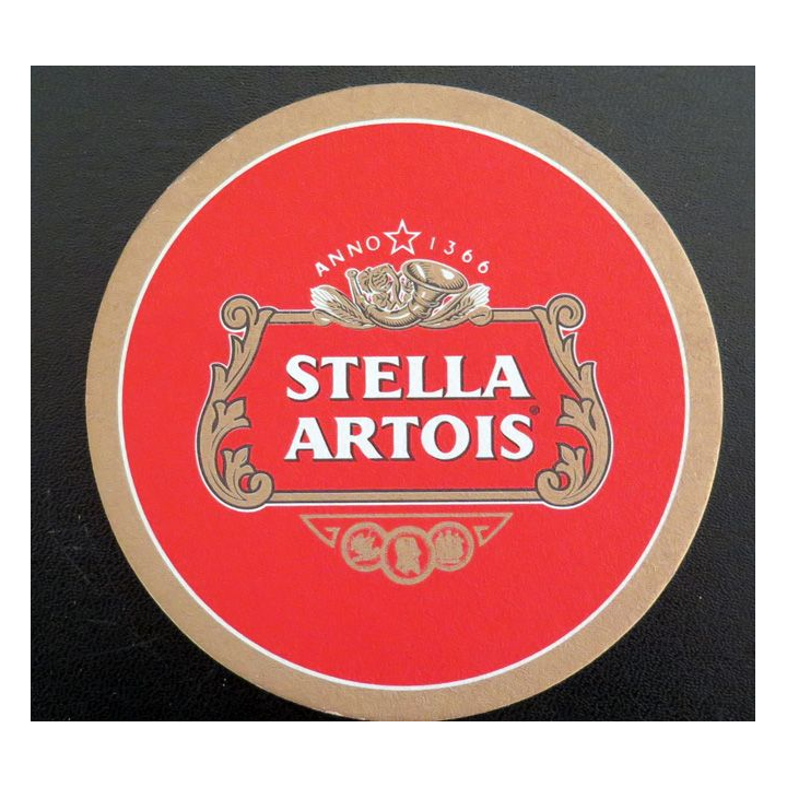 DESSOUS DE VERRE A BIÈRE Stella Artois