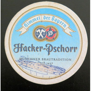 DESSOUS DE VERRE A BIÈRE Hacker-Pschorr