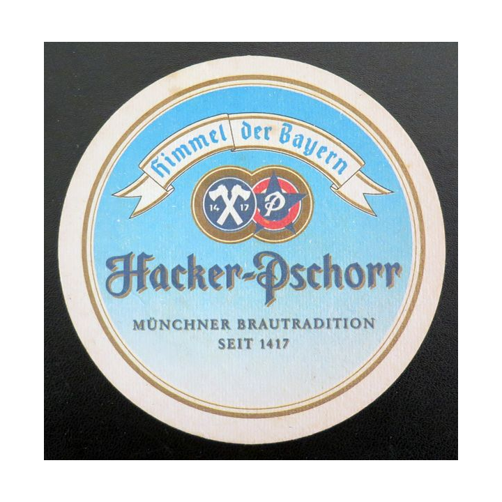 DESSOUS DE VERRE A BIÈRE Hacker-Pschorr