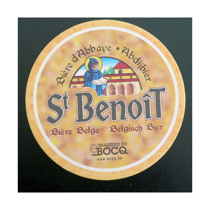 DESSOUS DE VERRE A BIÈRE St Benoit Bocq