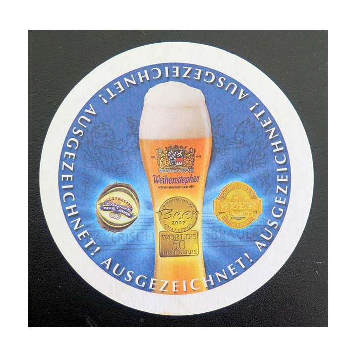 DESSOUS DE VERRE A BIÈRE Weihenstephan