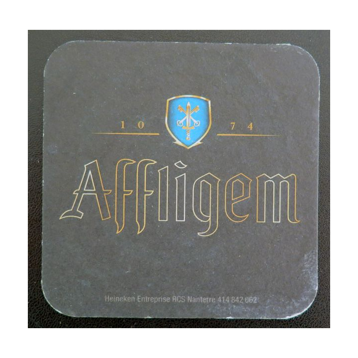 DESSOUS DE VERRE A BIÈRE Affligem 1074