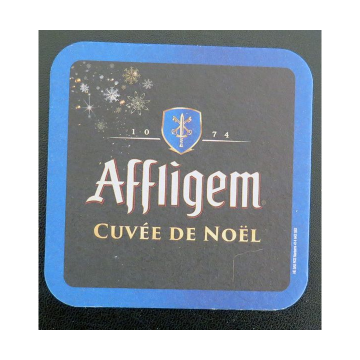 DESSOUS DE VERRE A BIÈRE Affligem Cuvée de Noël