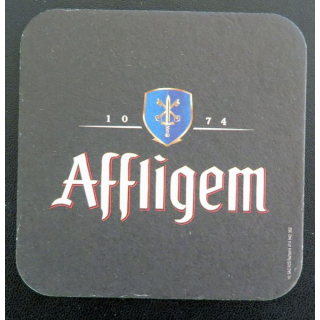 DESSOUS DE VERRE A BIÈRE Affligem 1074