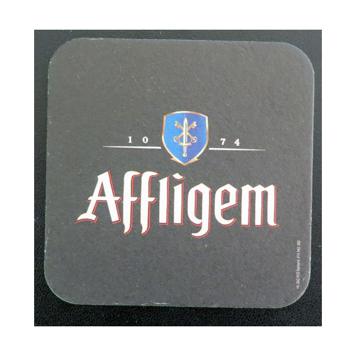 DESSOUS DE VERRE A BIÈRE Affligem 1074