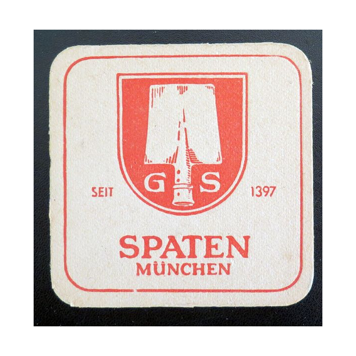 DESSOUS DE VERRE A BIÈRE Spaten München