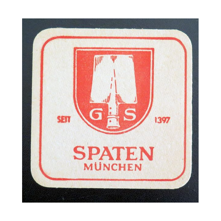 DESSOUS DE VERRE A BIÈRE Spaten München