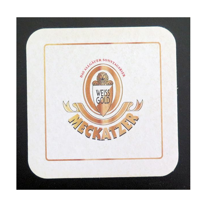 DESSOUS DE VERRE A BIÈRE Meckatzer