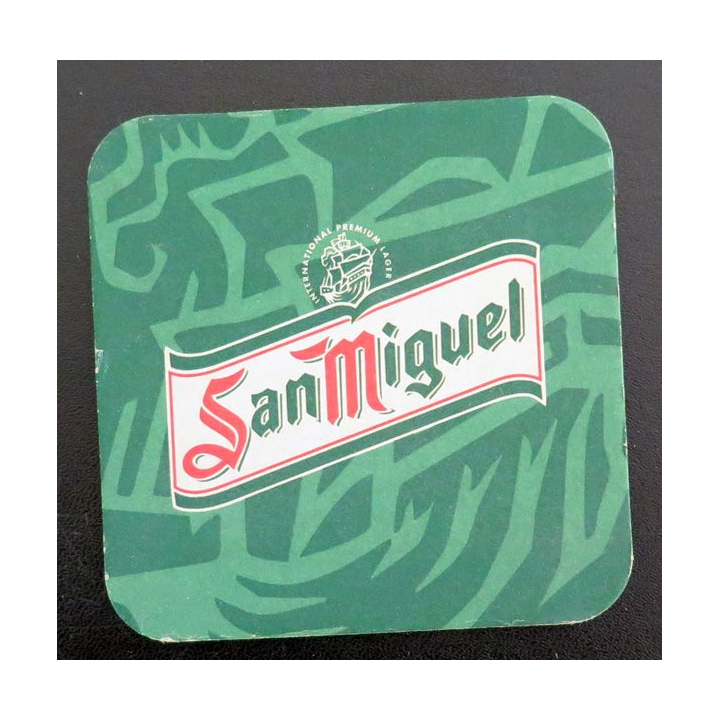 DESSOUS DE VERRE A BIÈRE San Miguel