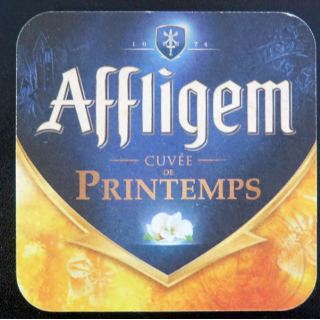 DESSOUS DE VERRE A BIÈRE Affligem Cuvée de Printemps