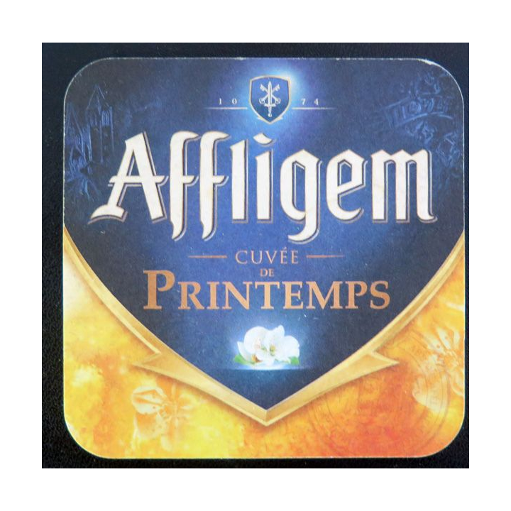 DESSOUS DE VERRE A BIÈRE Affligem Cuvée de Printemps