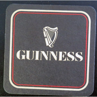 DESSOUS DE VERRE A BIÈRE Guinness
