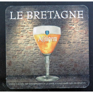 DESSOUS DE VERRE A BIÈRE Affligem 1074
