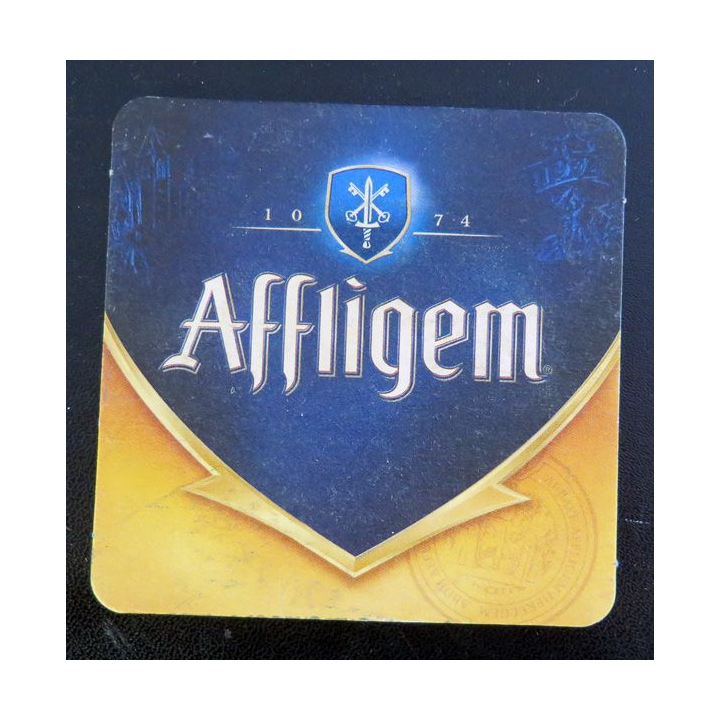 DESSOUS DE VERRE A BIÈRE Affligem 1074