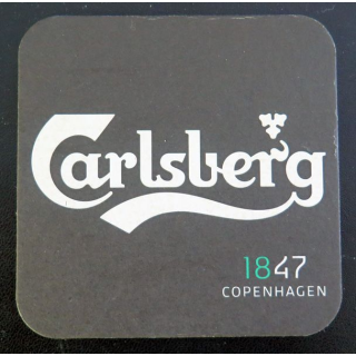 DESSOUS DE VERRE A BIÈRE Carlsberg