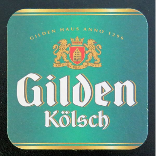 DESSOUS DE VERRE A BIÈRE Gilden Kölsch