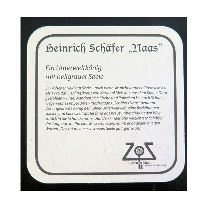 DESSOUS DE VERRE A BIÈRE Gilden Kölsch