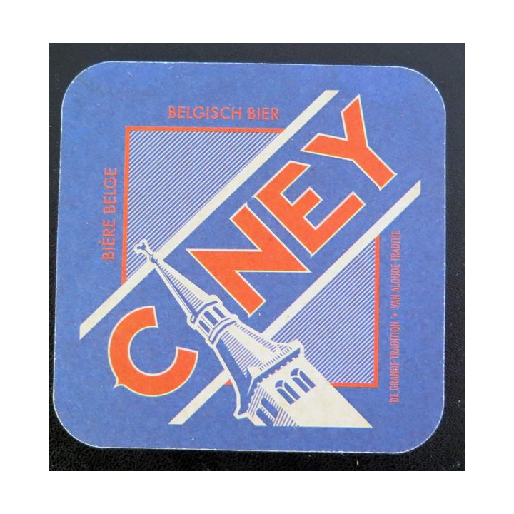 DESSOUS DE VERRE A BIÈRE CINEY bière belge