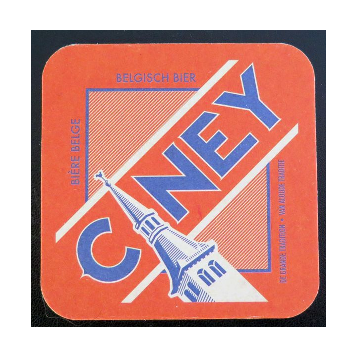 DESSOUS DE VERRE A BIÈRE CINEY bière belge