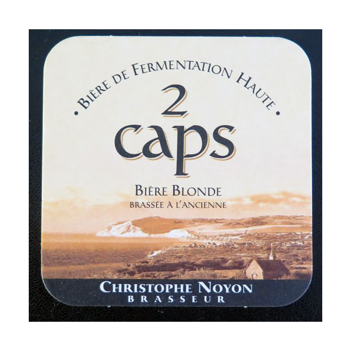 DESSOUS DE VERRE A BIÈRE 2 Caps