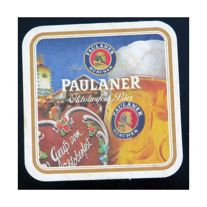 DESSOUS DE VERRE A BIÈRE Paulaner