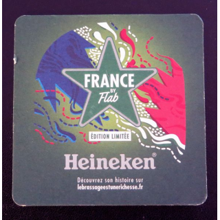DESSOUS DE VERRE A BIÈRE Heineken France by Flab