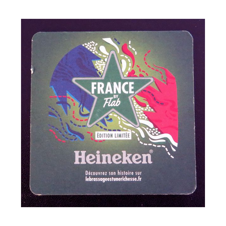 DESSOUS DE VERRE A BIÈRE Heineken France by Flab