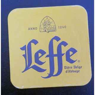 DESSOUS DE VERRE A BIÈRE leffe