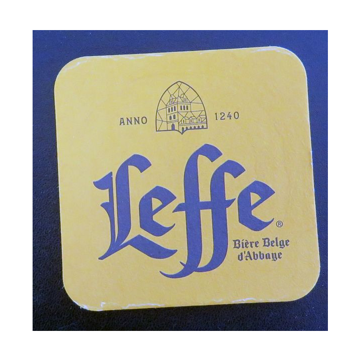 DESSOUS DE VERRE A BIÈRE leffe