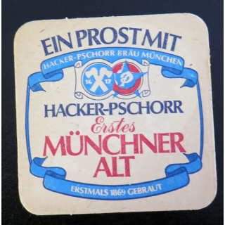 DESSOUS DE VERRE A BIÈRE Hacker-Pschorr