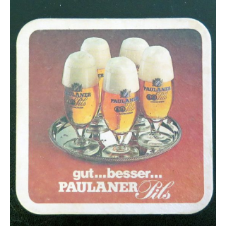 DESSOUS DE VERRE A BIÈRE Paulaner