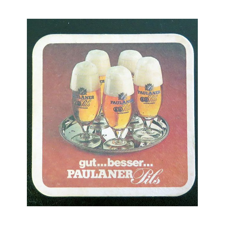 DESSOUS DE VERRE A BIÈRE Paulaner