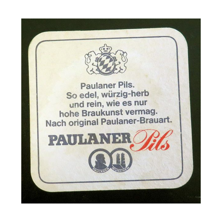 DESSOUS DE VERRE A BIÈRE Paulaner