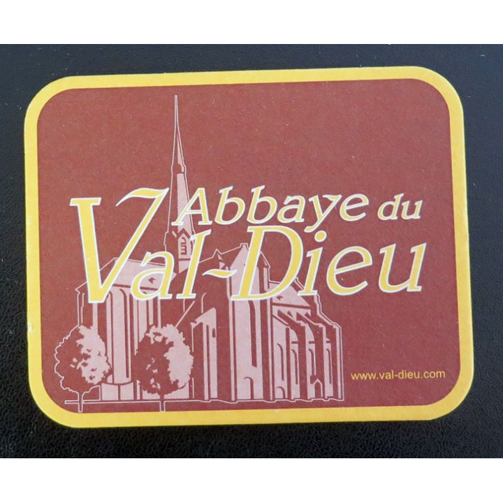 DESSOUS DE VERRE A BIÈRE Abbaye du Val-Dieu