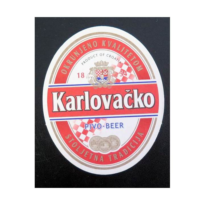 DESSOUS DE VERRE A BIÈRE Karlovačko