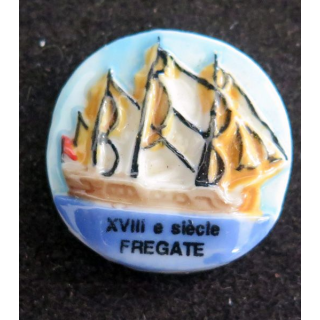 Fève Frégate XVIII° siècle