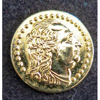 Fève Louis XVI doré à l'or fin
