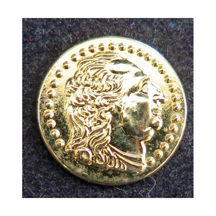 Fève Louis XVI doré à l'or fin