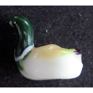 Fève en verre canard