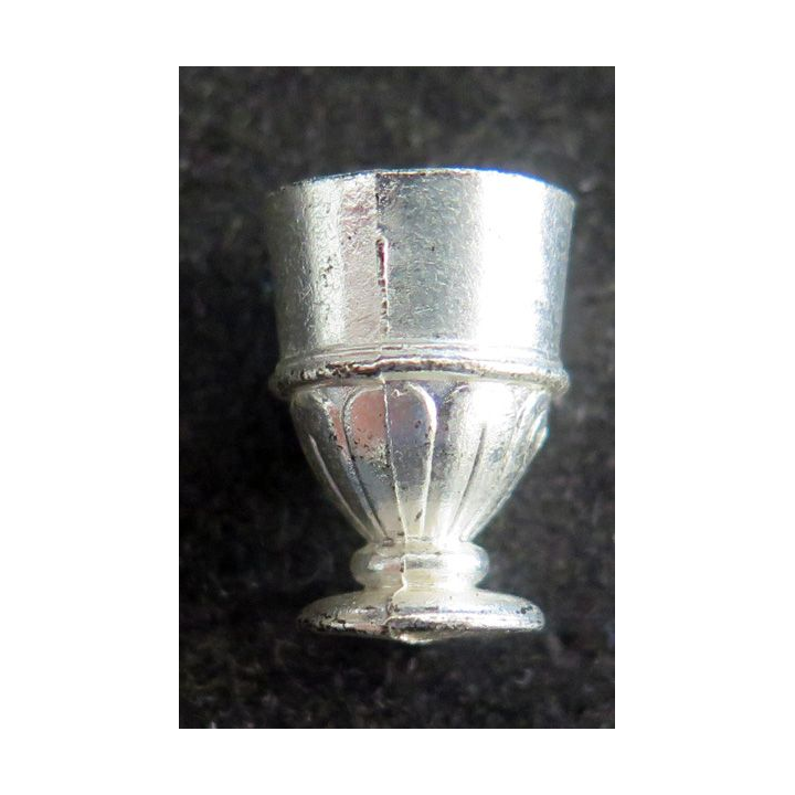 Fève 1998 prime réception royale argent en métal argenté