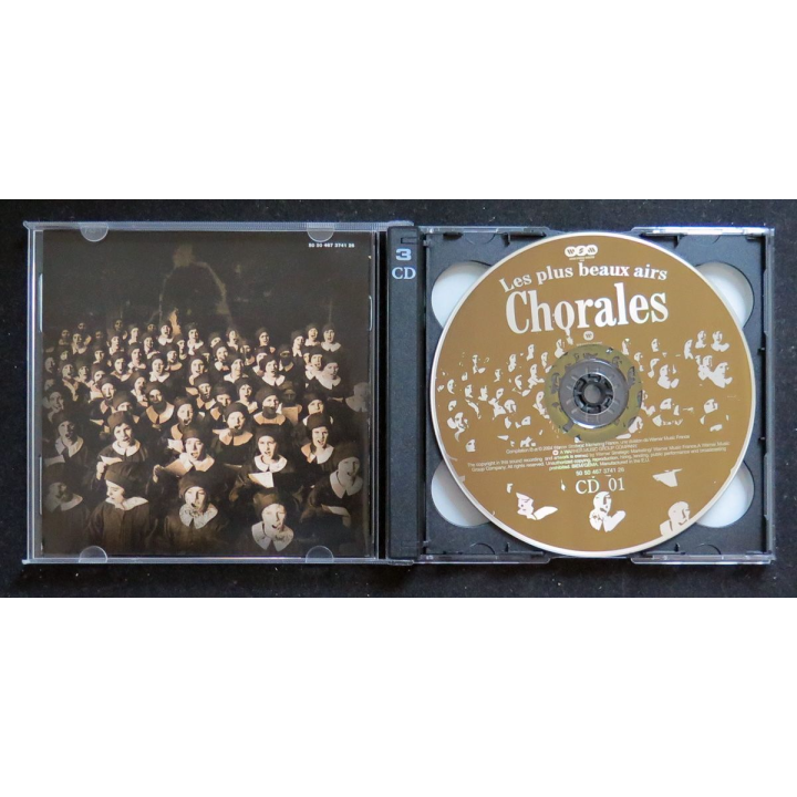 DISQUE 3 CD : Chorales les plus beaux airs 3 disques