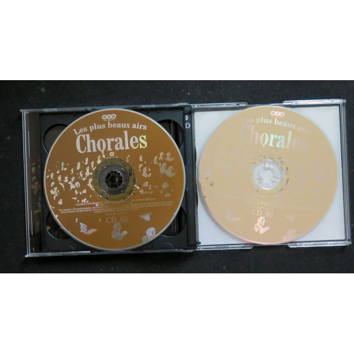 DISQUE 3 CD : Chorales les plus beaux airs 3 disques