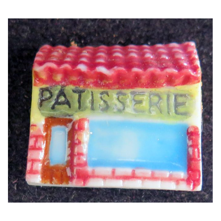 Fève Commerçants de quartier La Pâtisserie en céramique