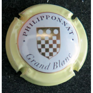 Capsule Muselet de bouteille de champagne PHILIPPONNAT n° 37b Grand Blanc