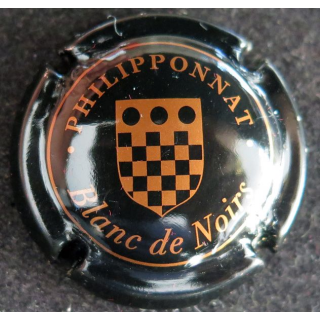 Capsule Muselet de bouteille de champagne PHILIPPONNAT n° 37c Blanc de Noirs