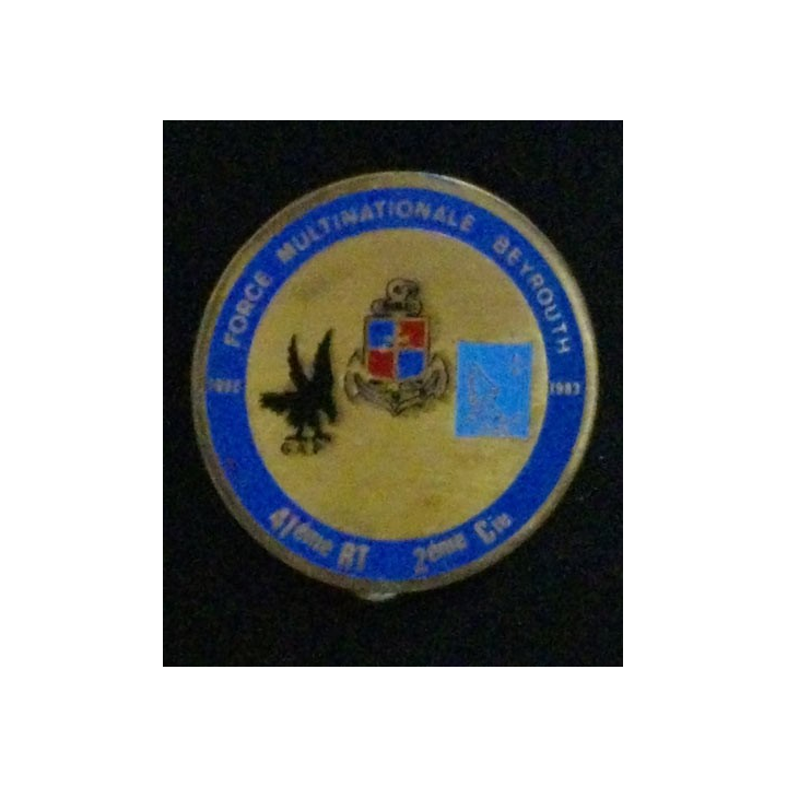 41° RT : 41° RÉGIMENT DE TRANSMISSIONS 2° CIE LIBAN FMSB 1982-1983