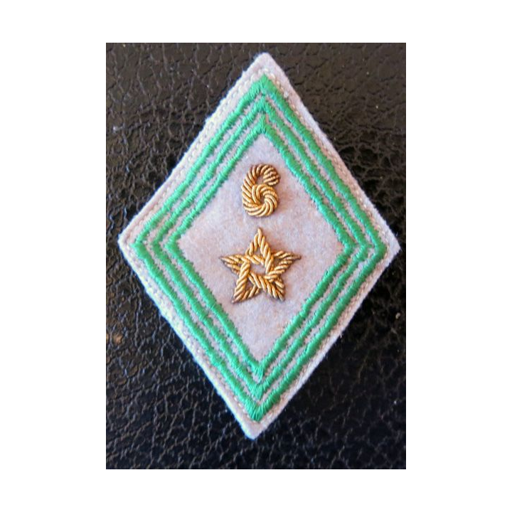 LOSANGE DE BRAS MODÈLE 45 : cadres du 8° régiment de tirailleurs marocains cannetille 1956